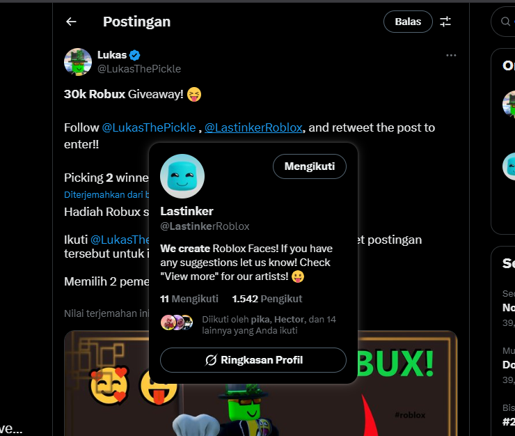 w4lipf's tweet photo. @LukasThePickle @LastinkerRoblox wish me luck https://t.co/R2fwmxHIUI