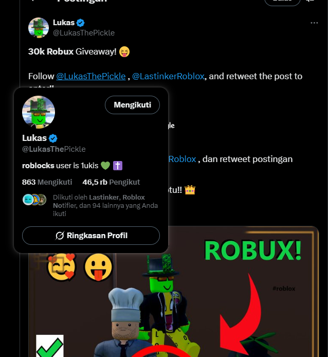 w4lipf's tweet photo. @LukasThePickle @LastinkerRoblox wish me luck https://t.co/R2fwmxHIUI