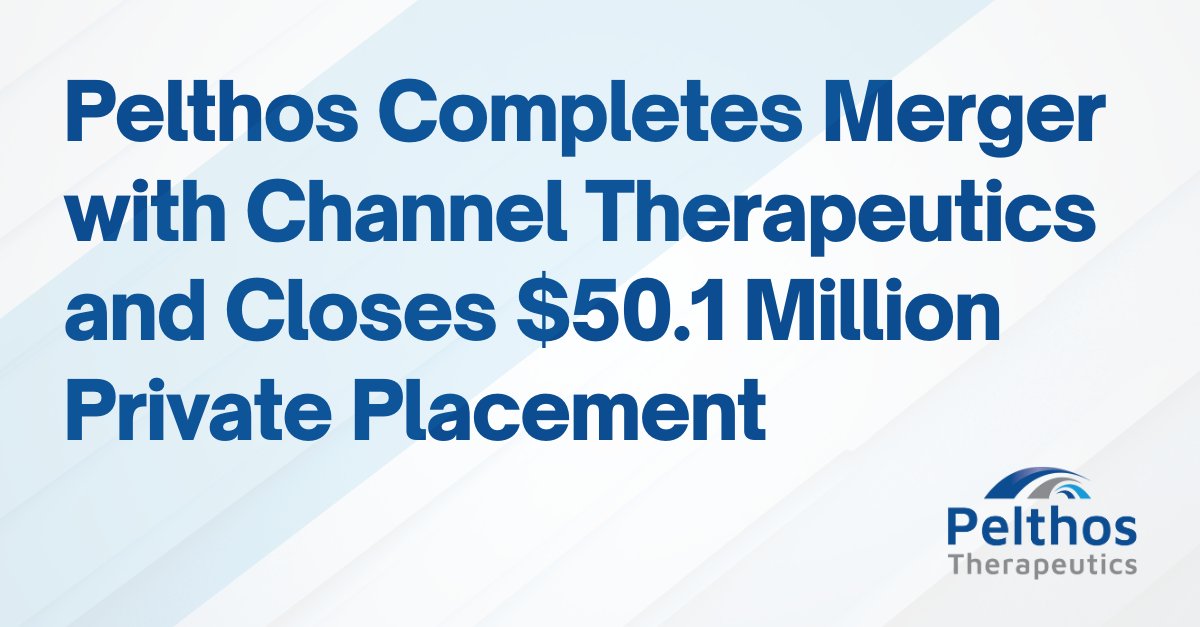 Today we completed our merger with Channel Therapeutics and a $50.1 million private placement to launch #ZELSUVMI, the first and only at-home treatment for #molluscum. bit.ly/3IaezzM