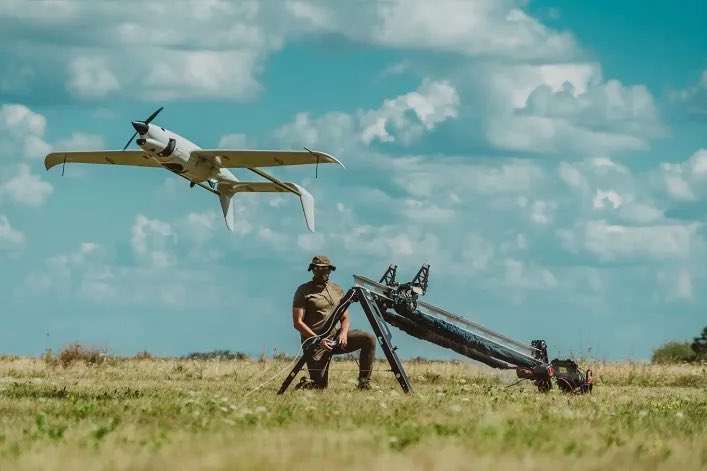 front_ukrainian's tweet image. ❗️The 🇬🇧United Kingdom and 🇺🇦Ukraine will begin the first joint serial production of the Raybird multi-purpose UAV in the United Kingdom.