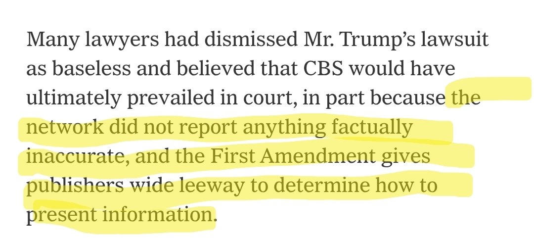 So against Trump it's a "narrow factual accuracy" standard for press accountability, but for covid dissenters it was "anything within a mile of wrongthink" as grounds for immediate government censorship.  How about agreeing on the former for both.