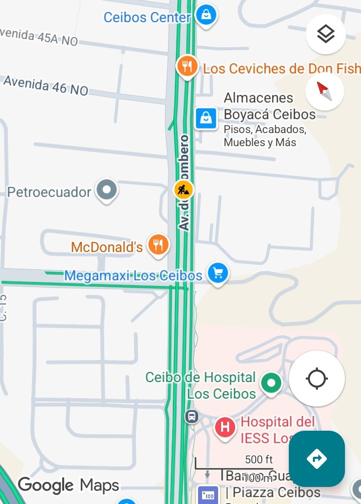 EduuCedeno's tweet photo. @ATMGuayaquil @alcaldiagye @aquilesalvarez No hay peor ciego que el que no quiere ver @ATMGuayaquil @ATM_Transito @aquilesalvarez  6:45am ya hay retrasos en bim bam bum y  entrada via a la costa, en pocos minutos un infierno, a diferencia de la intersección megamaxi que en horas pico fluye con semaforo. @AndreGonzalezNa https://t.co/EqgW9ACCCy