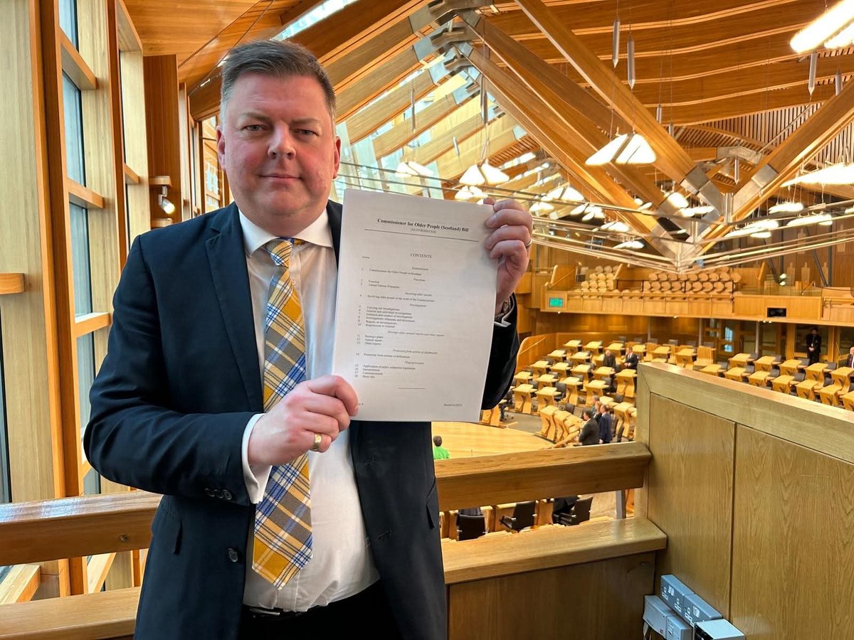 Colin Smyth MSP (@colinsmythmsp) on Twitter photo Commissioner for Older People Bill: older people, carers, third sector organisations, and anyone with an interest please share your views. Details in comments š
<a href="/IndependentAge/">Independent Age</a> <a href="/wearehourglass_/">Hourglass (Safer Ageing)</a> <a href="/agescotland/">Age Scotland</a> <a href="/ParkinsonsUKSco/">Parkinson's UK Scotland</a> <a href="/scottishcare/">Scottish Care</a> Commissioner for Older People Bill: older people, carers, third sector organisations, and anyone with an interest please share your views. Details in comments š
<a href="/IndependentAge/">Independent Age</a> <a href="/wearehourglass_/">Hourglass (Safer Ageing)</a> <a href="/agescotland/">Age Scotland</a> <a href="/ParkinsonsUKSco/">Parkinson's UK Scotland</a> <a href="/scottishcare/">Scottish Care</a>
