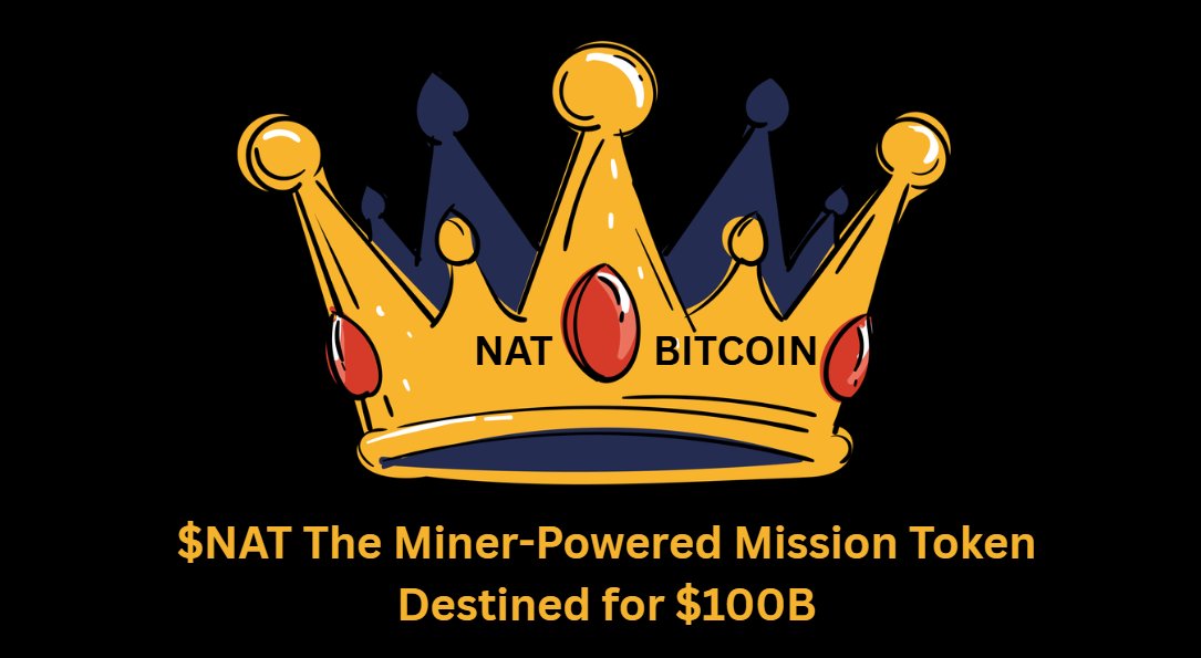 🚀 IF SPX6900 can hit $1B with just memes, Imagine what $NAT can do.

SPX proved: Community belief moves mountains – no utility needed.

But $NAT? It’s stronger:

⛏️ Born from Bitcoin’s core
🔐 Secures the network miners protect
💎 Mission: Bitcoin’s lifeline post-halving

We