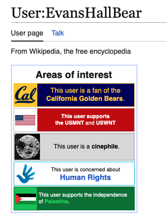 tomcohen's tweet photo. Want to see a paid wikipedia operation unfold in real time? Meet EvansHallBear, a wikipedia user created less than 5 months ago that is already hard at work shaping anti-Israeli narrative on wiki. 🧵 https://t.co/gLrDoywygP