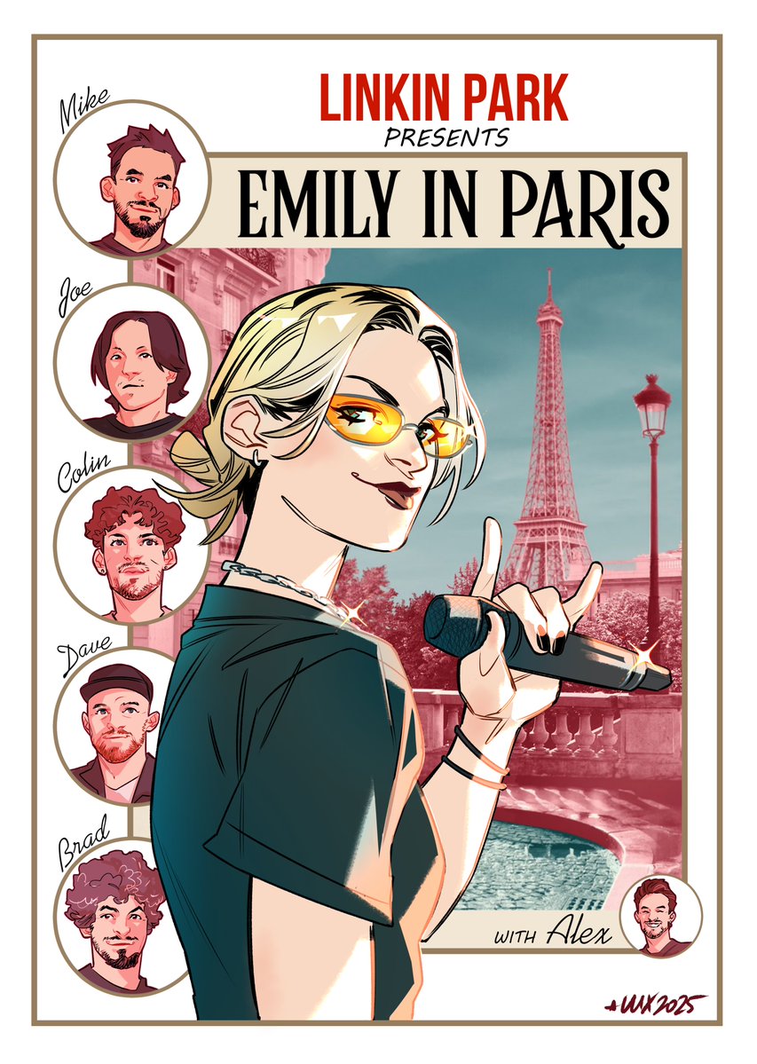 ValeriaFavoccia's tweet image. Next week Im going to see ̶L̶i̶n̶k̶i̶n̶ ̶P̶a̶r̶k̶ Emily in Paris!! I'm going to bring some prints with me as always, so if you wanna trade or simply want one, let me know 🫶
See you there! 🇫🇷
