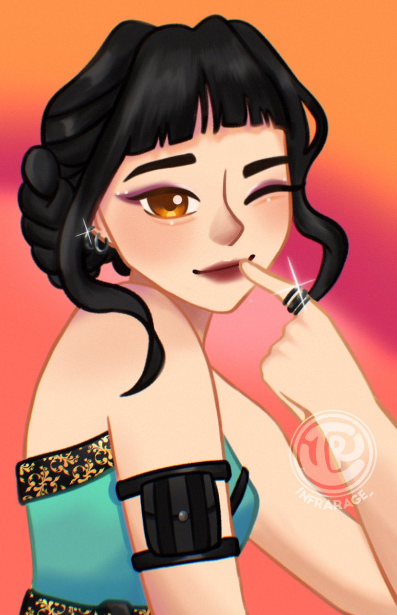 infrarage_'s tweet photo. zoey babie! 🫶🏻✨

#KPOPDEMOMHUNTERS 
#kpopdemonhuntersfanart https://t.co/MpvxwZsnUo