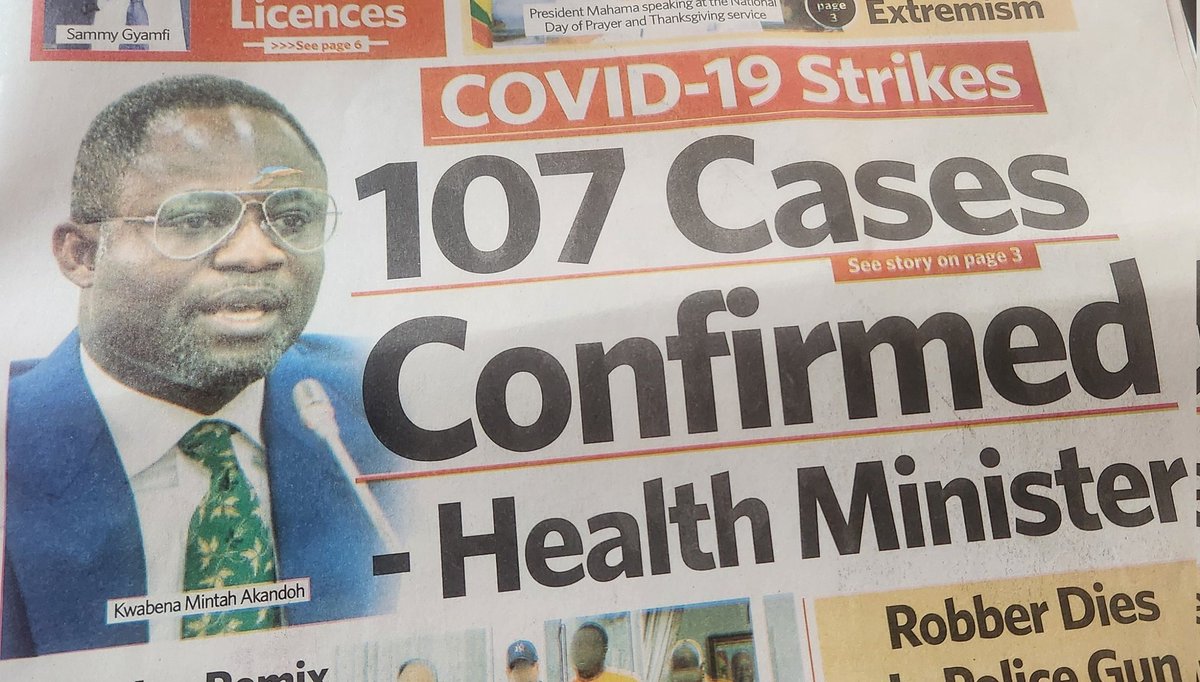 guysunnu's tweet photo. Mr. Minister said our hospitals are prepared to provide treatment and ANY necessary care....  #COVID19 #Ghana #HealthForAll https://t.co/3KkS6W0oGu