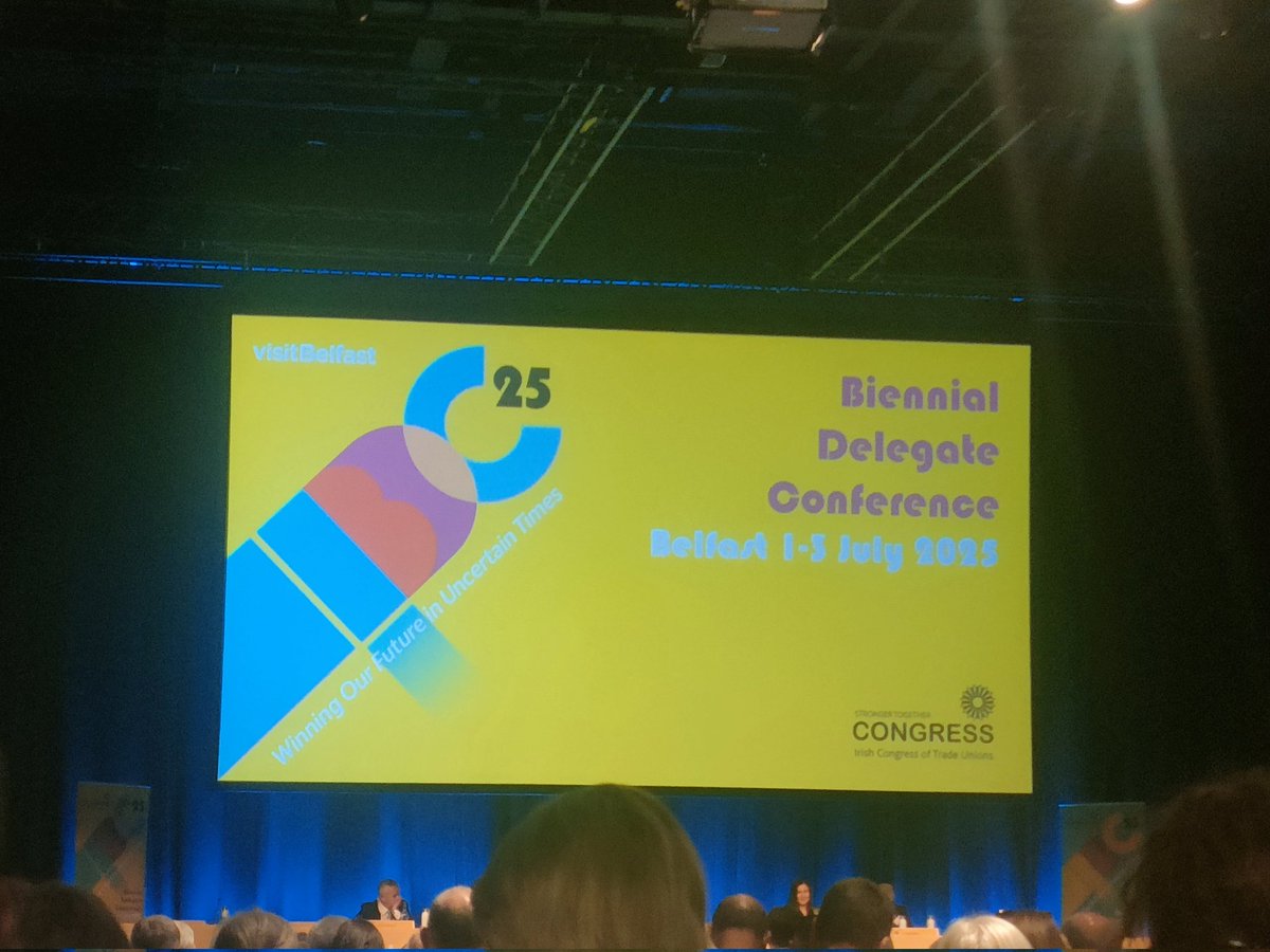 Day 2 of the ICTU Delegate Conference in Belfast <a href="/GMBNI/">GMB Northern Ireland</a> <a href="/NIC_ICTU/">NIC ICTU</a> <a href="/GMBNWI/">GMB Union North West & Irish</a>