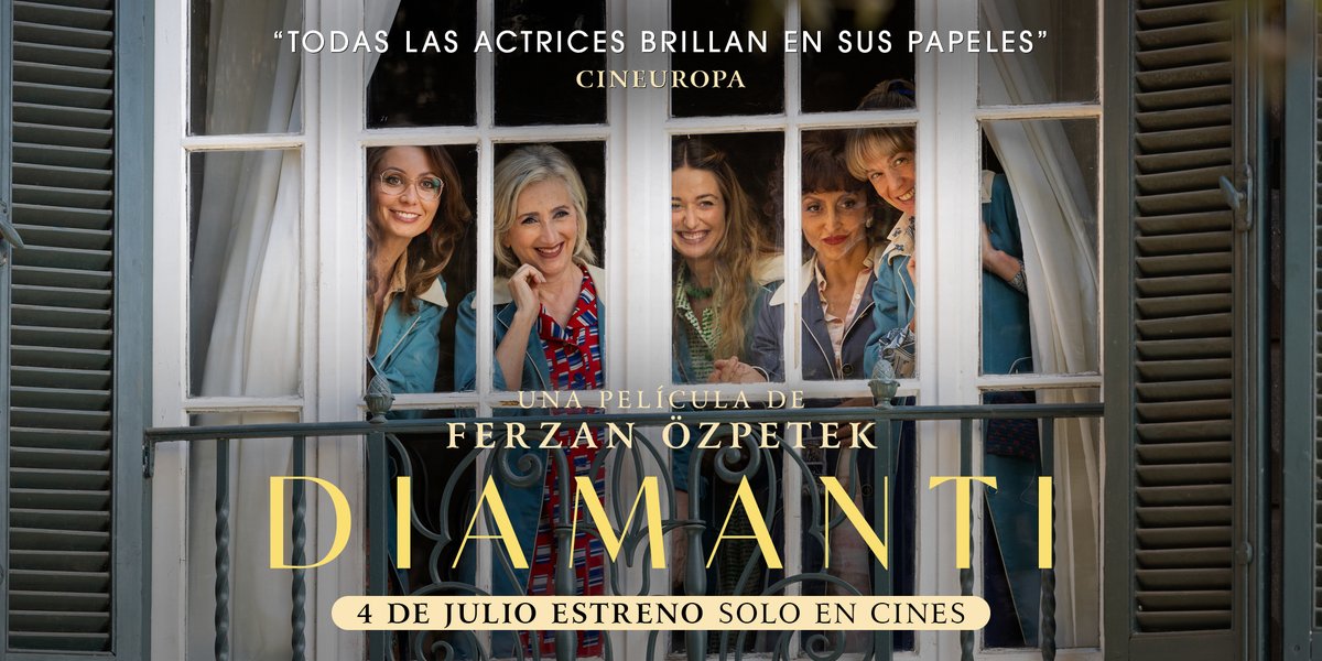💫 Ferzan Özpetek firma su nuevo éxito mundial: una deslumbrante historia ambientada en una sastrería de la Roma de los 70 que reúne a las actrices más icónicas del cine italiano.

🗣️ “Una declaración de amor a las mujeres, al arte de la sastrería y al poder emocional del cine.”