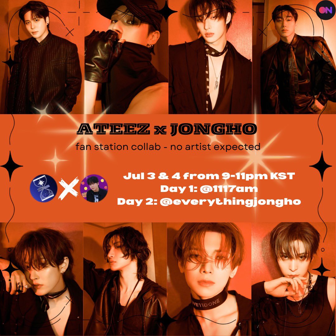 station1117am's tweet photo. ATINY~ We have a collab with @JONGHO_streams 🧸🏴☠️
Join us on both days!
Jul 3 @station1117am
9-11pm KST
https://t.co/aVIYenT5X9
Jul 4 @JONGHO_streams
9-11pm KST
https://t.co/luimtN8nTW
#ATEEZ #ATINY #JONGHO #RIBO @ATEEZofficial https://t.co/My2CGPmg3r