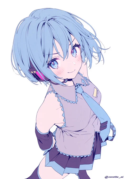 #初音ミク ボブカット