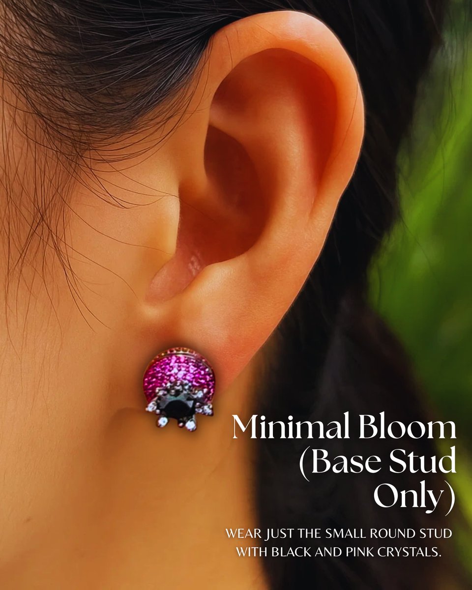 Oormii_Jewels's tweet image. One earring, endless expressions. ❤✨
Introducing our Red Flower &amp;amp; Leaf Earring – a versatile beauty that transforms with your mood and style.
Switch it up. Stand out. Style your way.🌺
#RedFlowerEarring #LeafEarring #StatementJewelry #ConvertibleJewelry #VersatileEarrings