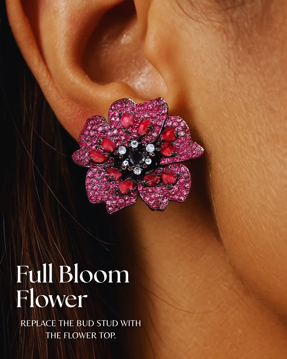 Oormii_Jewels's tweet image. One earring, endless expressions. ❤✨
Introducing our Red Flower &amp;amp; Leaf Earring – a versatile beauty that transforms with your mood and style.
Switch it up. Stand out. Style your way.🌺
#RedFlowerEarring #LeafEarring #StatementJewelry #ConvertibleJewelry #VersatileEarrings