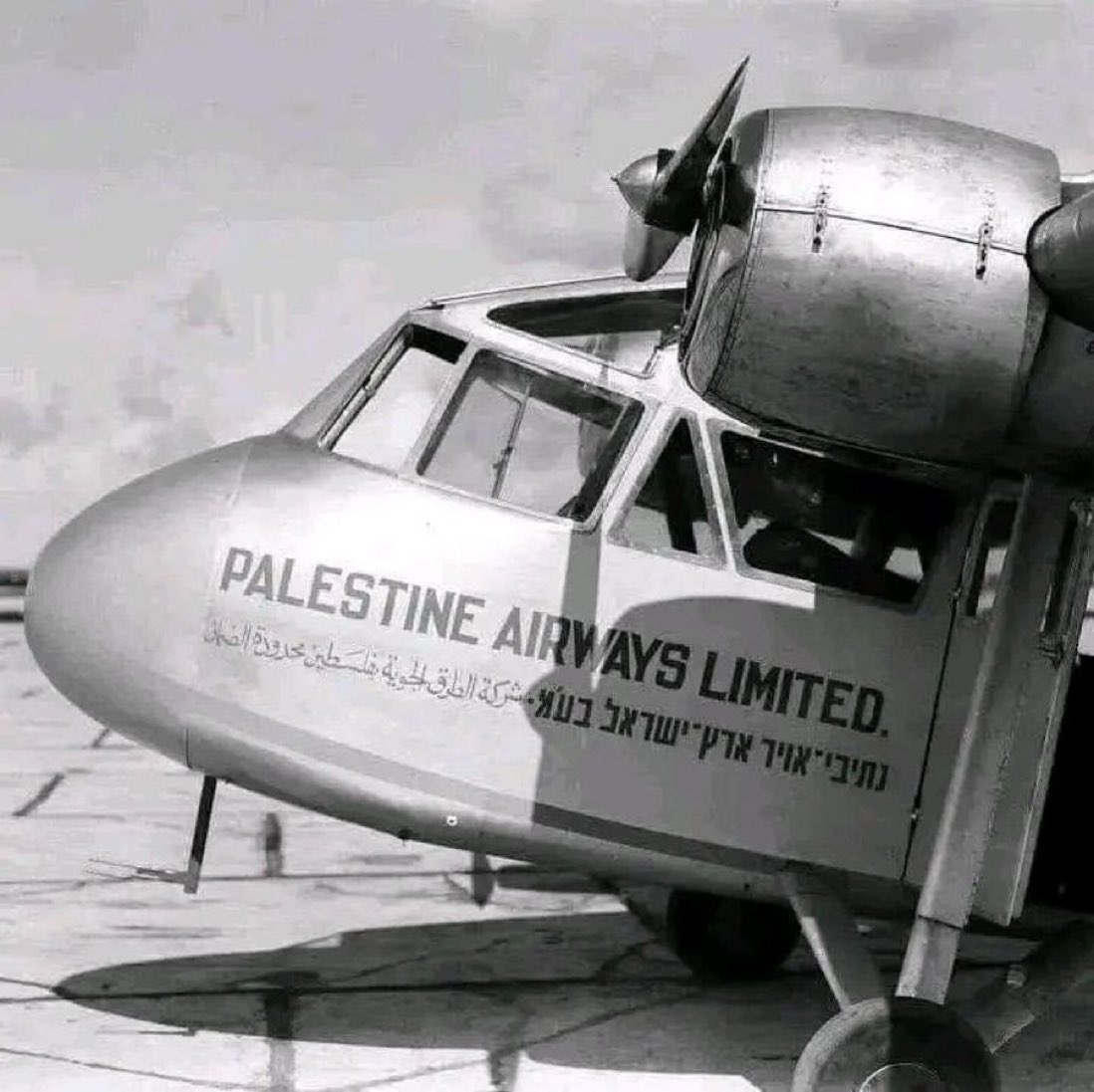 Casualgeopol's tweet photo. Palestine Airways 1934. 

Years before the Rothschilds invented Israel. https://t.co/PS3MlzHVkc