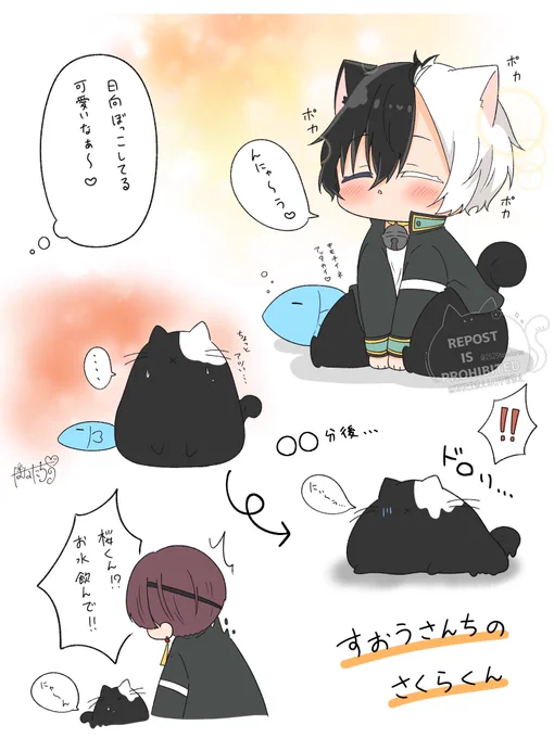 すおさく🫖🌸

すおうさんちのさくらくん
日向ぼっこと水分補給。 