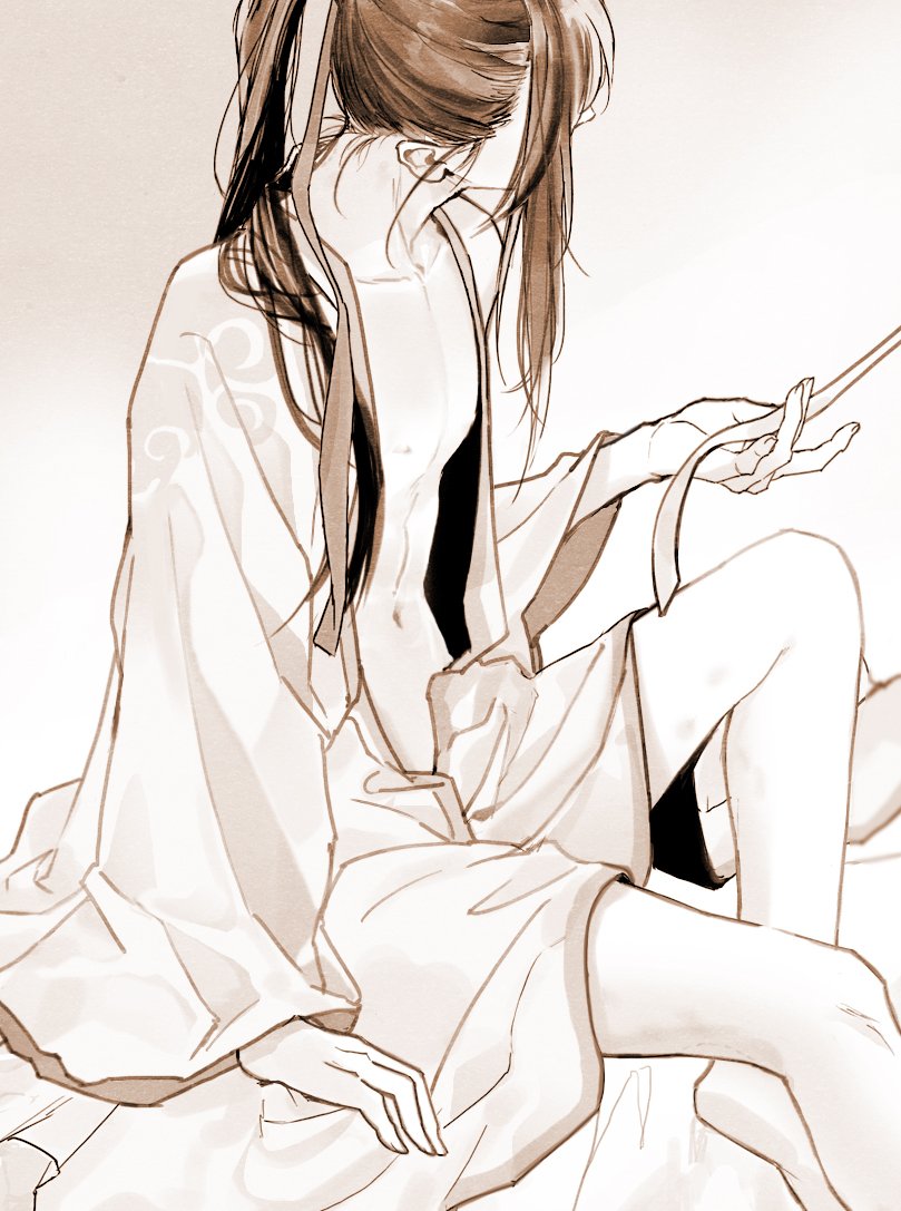 これは今年の四月に描いてたけど何となく載せるとこがなくて放置してた魏嬰