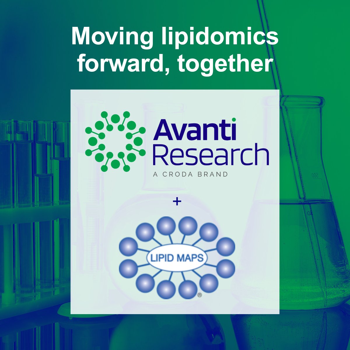 Proud to collaborate with @LIPIDMAPS to support lipidomics! 

🧪 Read more: ow.ly/z3LU50WiBiP 

#lipidomics #lipidresearch #AvantiResearch #LIPIDMAPS #collaboration #massspec #metabolomics #lifescience