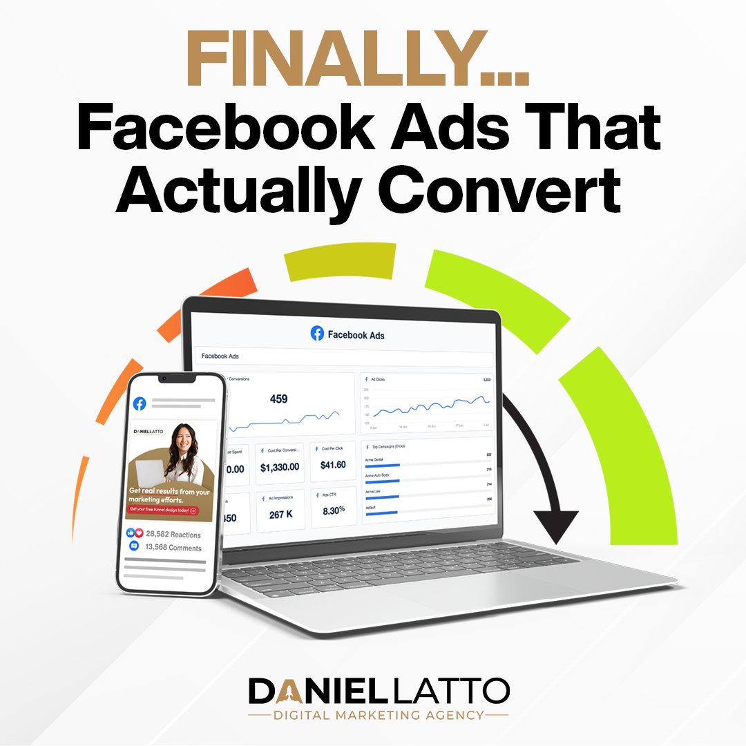 DanielLatto's tweet image. Most ads look good and do nothing.

Ours work, even when you’re not watching.

See what converting ads feel like 👉 daniellatto.co.uk/fbads/ 

 #ConversionKings #FacebookAdsThatWork #NoFluff