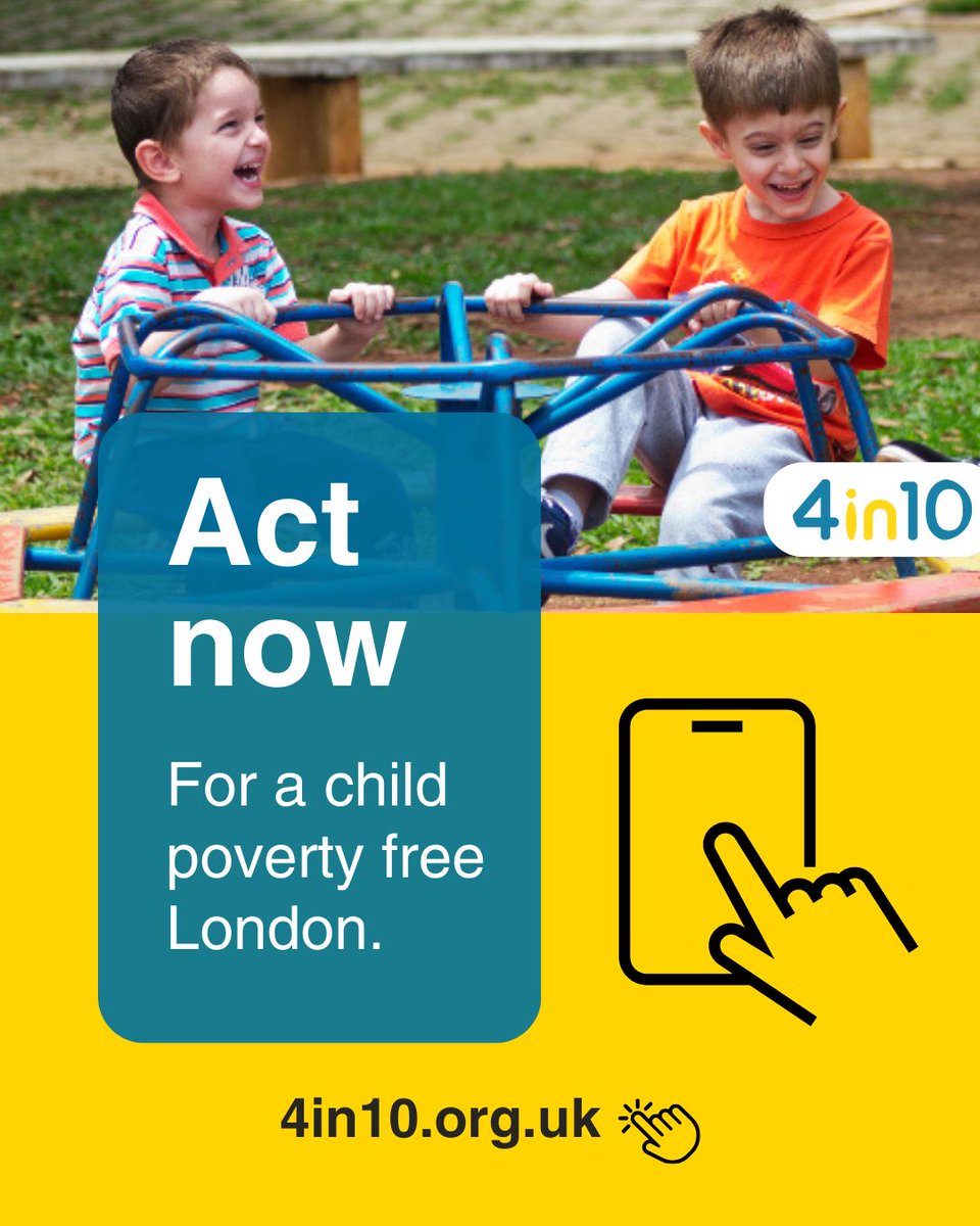 No child in London should be living in poverty in 2025.

Join 4in10 and together, we'll make sure every London child can access their right to live in a safe, warm home and eat healthy food.