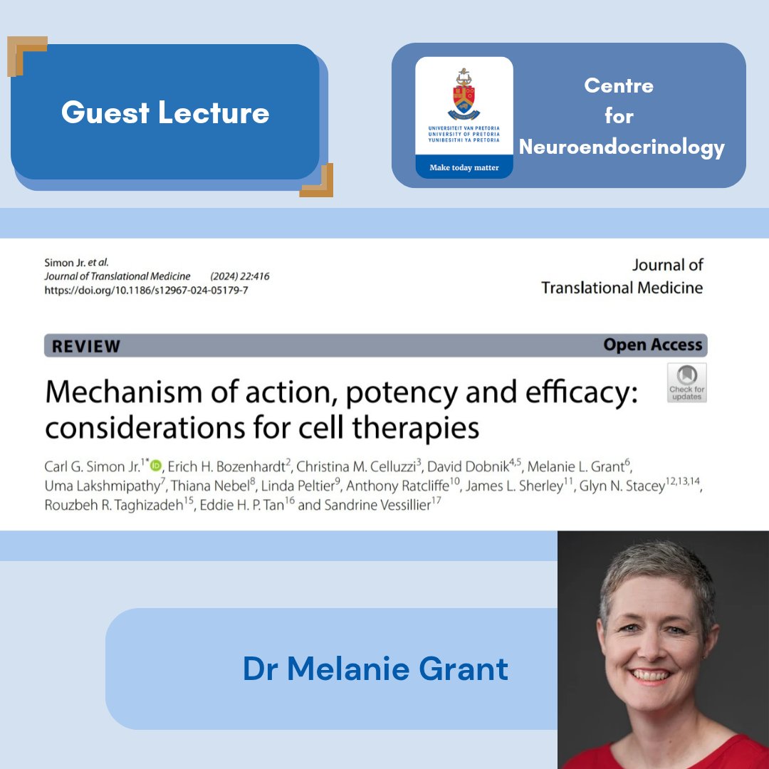 UP_CNE's tweet photo. What Potency Test Would You Use to Measure Efficacy? 🧪

On Monday, 30 June, we had the pleasure of virtually hosting Dr Melanie Grant, PhD, who unpacked the vital link between potency, efficacy, and mechanism of action in cell therapy development. https://t.co/D7K2XZeAzt