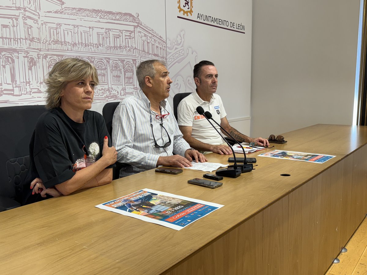 🚴‍♀️Llega el II Gran Premio Ciclismo Femenino Ayuntamiento de #LeónEsp
👉La última prueba de la Copa de España Carretera Féminas Cofidis, en la que participarán más de 300 ciclistas nacionales e internacionales

📅12 de julio

ℹ  Más info: tinyurl.com/mrcyj92b

#LeónEsDeporte