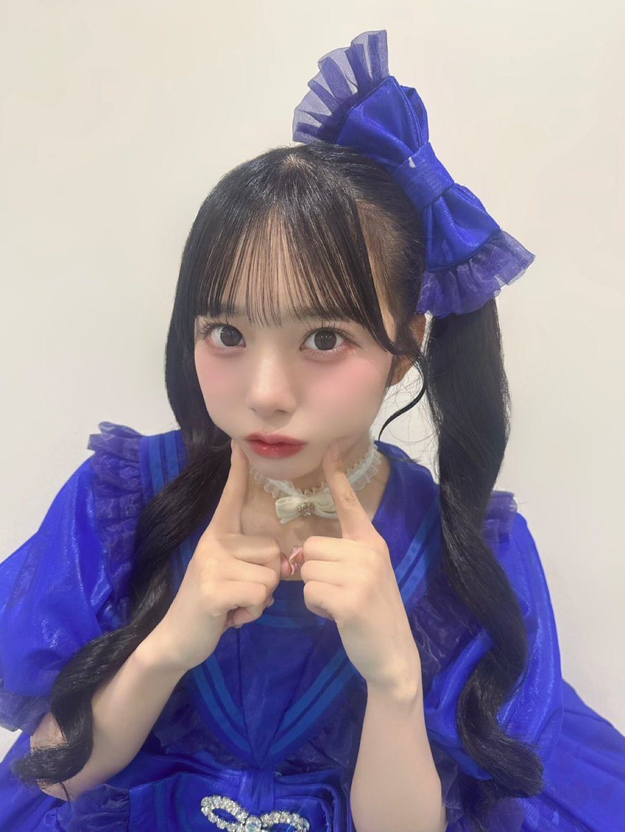 FNS歌謡祭2025夏 をご覧のみなさん CUTIE STREETの青の子は 💙増田彩乃