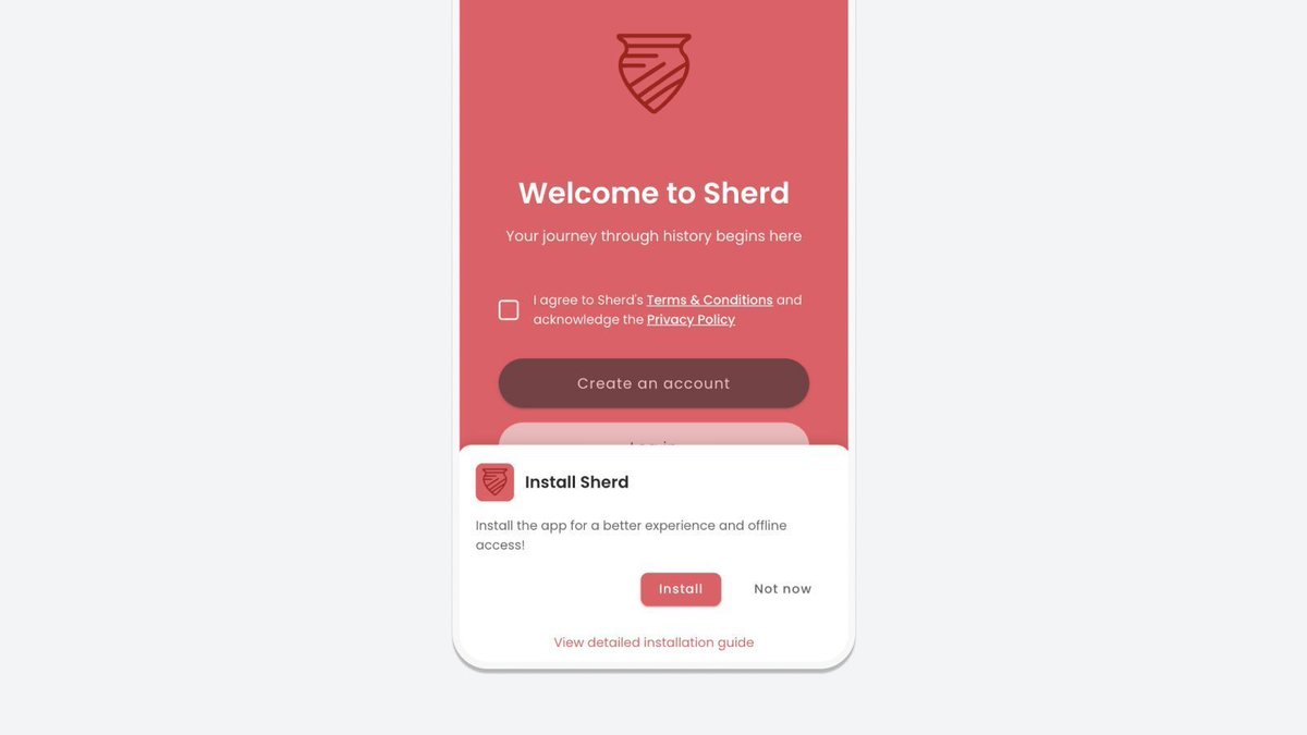 lucavolino's tweet photo. Building with a Browser
Choose a browser-based approach for seamless access. Progressive Web Apps remove installation hurdles, letting everyone play Sherd instantly as a web-first game. #PWA #SherdApp #NoFriction #WebFirst #Gamification #VibeCoding https://t.co/KVrrXsqUJ6