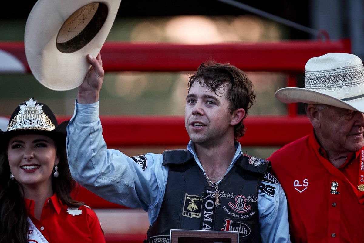 Richest 8 seconds in PS history at the 89th Ponoka Stampede! Congratulations Hayes Weight, 2025 Ponoka Stampede Champion! instagram.com/p/DLmsgoIuLfy/…