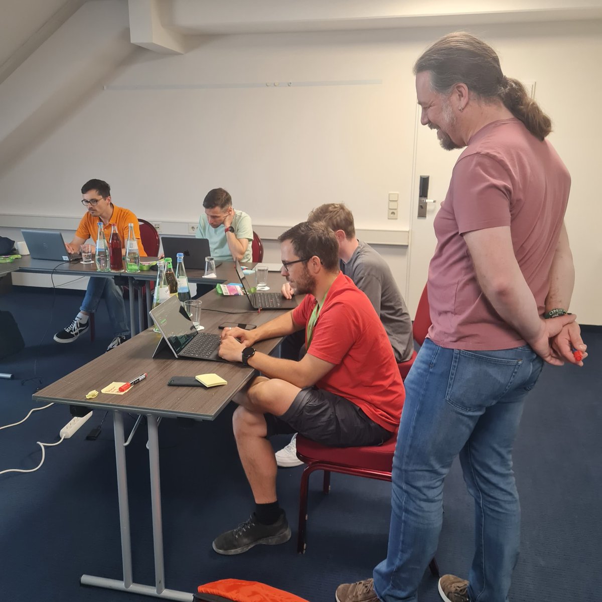 MAD Summit (@mad_summit) on Twitter photo Starker Start in den Tag mit geballtem Wissen rund um APIs! 🚀
📌 Start des API Bootcamp mit <a href="/ArneLimburg/">Arne Limburg </a>
📌 API-Security mit <a href="/rrayst/">Tobias Polley</a>
📌 Domain-driven Transformation mit <a href="/hschwentner/">Henning Schwentner</a> Starker Start in den Tag mit geballtem Wissen rund um APIs! 🚀
📌 Start des API Bootcamp mit <a href="/ArneLimburg/">Arne Limburg </a>
📌 API-Security mit <a href="/rrayst/">Tobias Polley</a>
📌 Domain-driven Transformation mit <a href="/hschwentner/">Henning Schwentner</a>