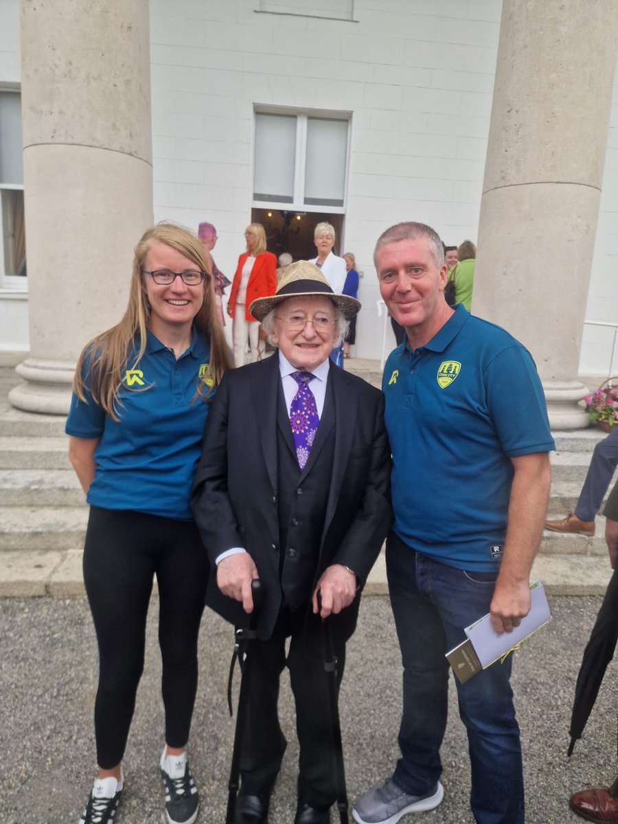Cork City FC (@corkcityfc) on Twitter photo Last week, Áine O'Donovan & Damien Hayes represented our volunteers at a Community Day Garden Party at Áras an Uachtaráin!
Thanks to <a href="/PresidentIRL/">President of Ireland</a> for hosting us 💚
#CCFC84 🇮🇹 Last week, Áine O'Donovan & Damien Hayes represented our volunteers at a Community Day Garden Party at Áras an Uachtaráin!
Thanks to <a href="/PresidentIRL/">President of Ireland</a> for hosting us 💚
#CCFC84 🇮🇹
