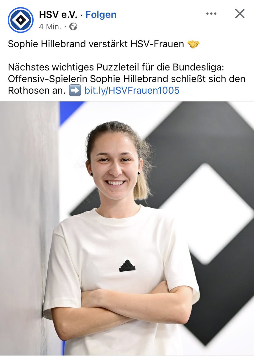 HSV kann schon die ganzen Spielerinnen nicht mehr unterscheiden 😂