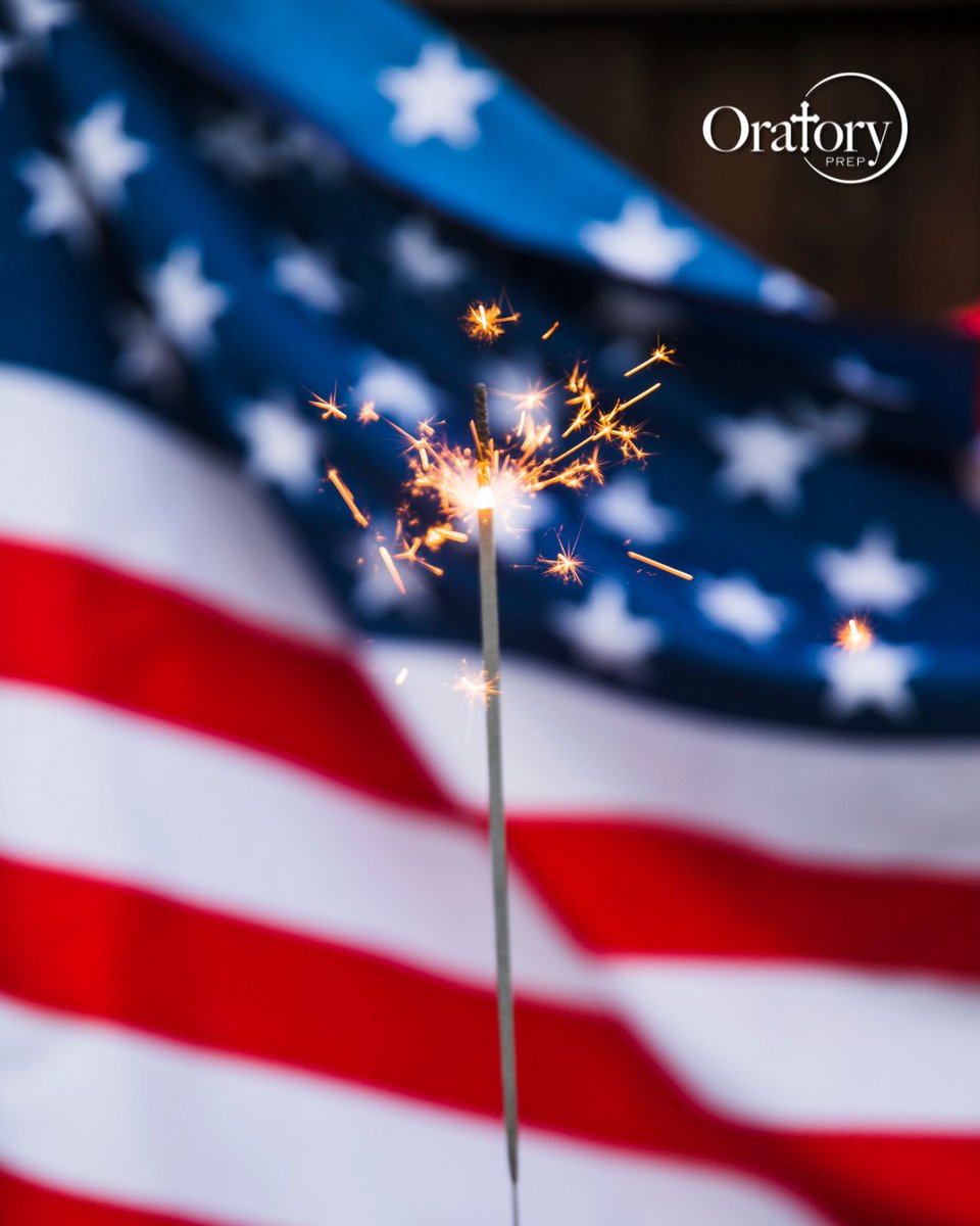 Happy Independence Day from all of us at Oratory Prep! 🇺🇸 Today we celebrate the freedoms we cherish, the values we uphold, and the enduring spirit of community, faith, and country. May your day be filled with joy, gratitude, and time well spent with loved ones. 

God bless