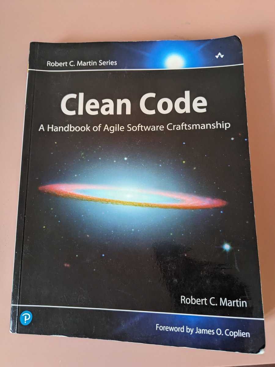 Franc0Fernand0's tweet photo. 2. Clean Code by Uncle Bob

It'll teach you best practices to write code that is easier to read, understand and refactor.

A lot of things may looks obvious, but for some reason not many developers are following such elementary rules. https://t.co/IX8rkpJPtJ