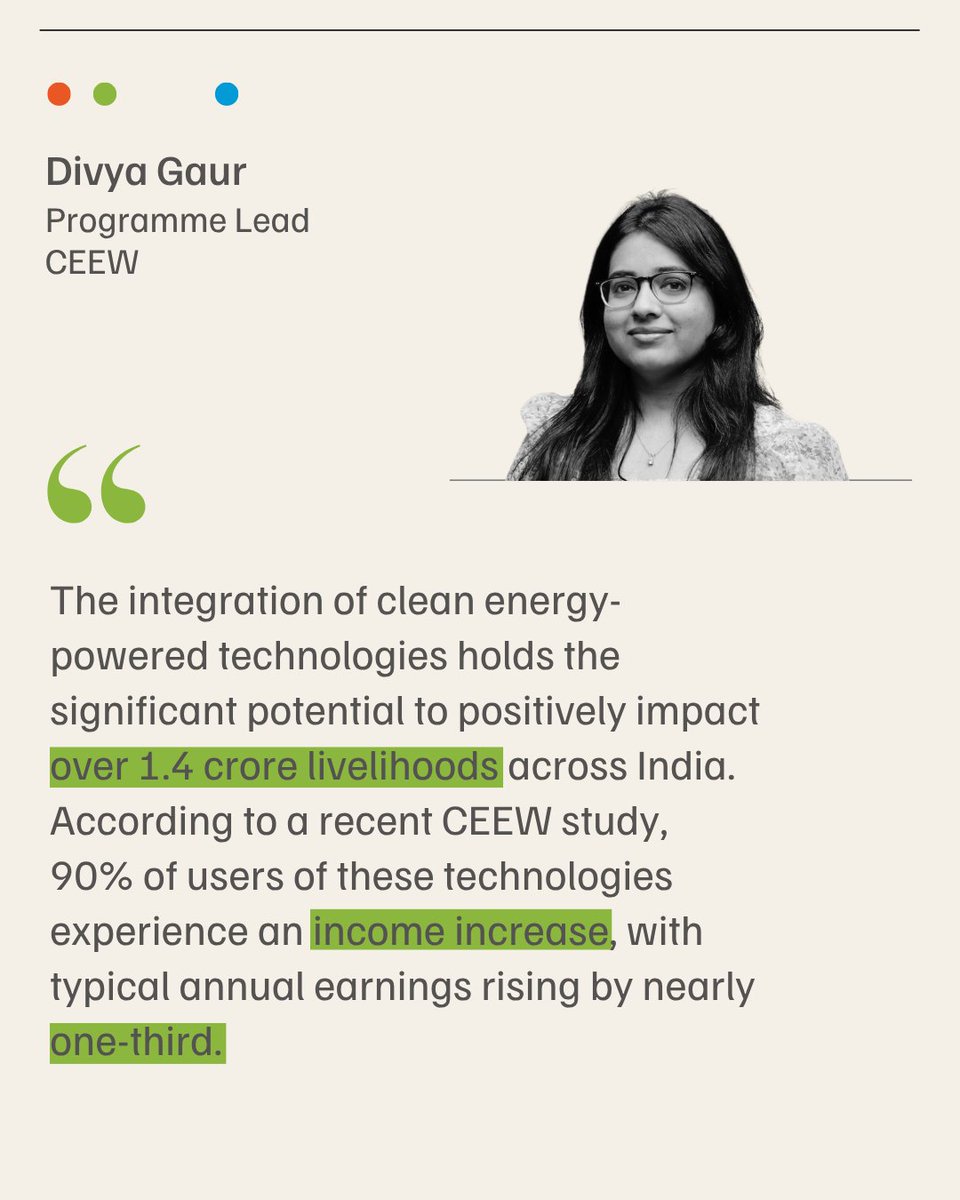 🌾 #CEEWEvents | How can #PMFME empower farmers &amp; accelerate India’s clean energy transition?

With 85+ stakeholders across govt, startups, &amp; finance, <a href="/MOFPI_GOI/">Ministry of Food Processing Industries</a> and <a href="/CEEWIndia/">CEEW</a> discussed DRE’s impact on rural livelihoods.

Swipe for key insights 👇