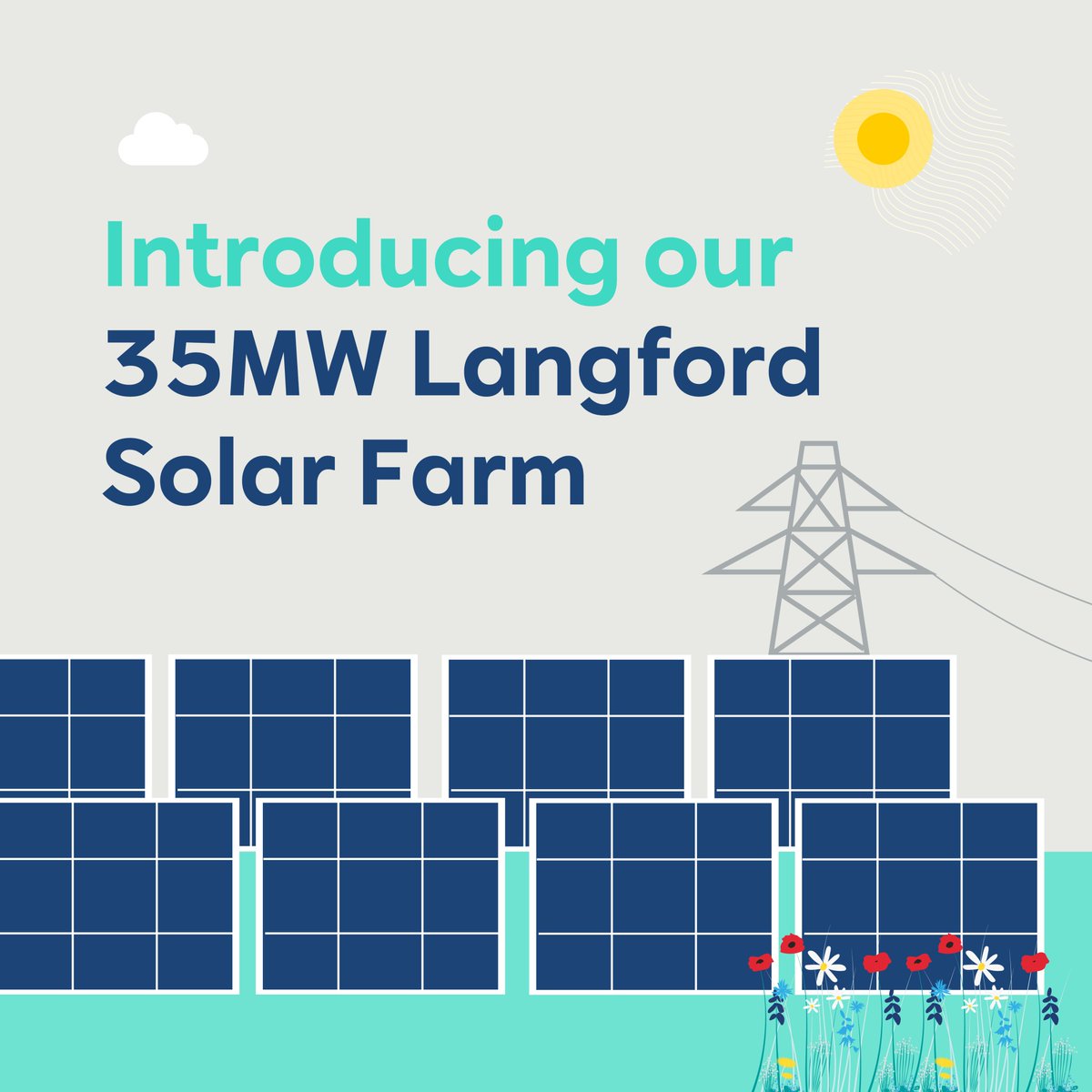 RWE_UK's tweet image. ☀️ RWE’s first UK solar farm is live!
Langford Solar Farm will power 15,000+ homes a year and includes a hybrid battery system to maximise clean energy use. It’s the first of 500MW of UK solar capacity we’re aiming to deliver by year-end.
Full story: uk.rwe.com/press-and-news…