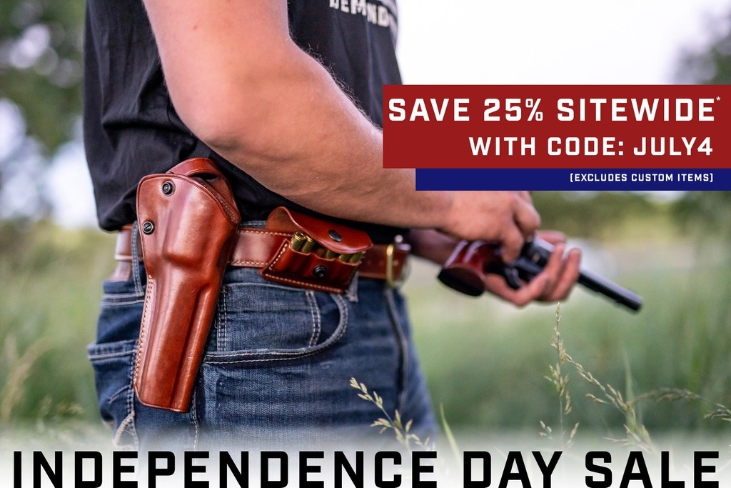 This Independence Day, celebrate with 25% off sitewide at Galco! 

Use code JULY4 at checkout and enjoy the comfort, quality, and craftsmanship trusted by pros and patriots alike.

Shop now: l8r.it/xDX5