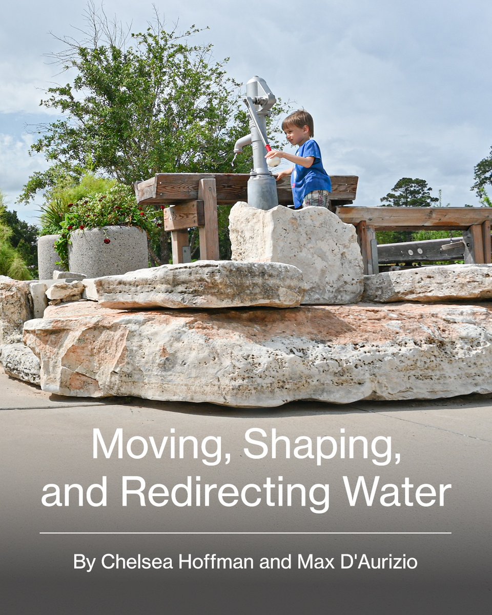 APEStudioPlay's tweet photo. Splash pads are fun—but they’re not the whole story. 💧Manipulative water play invites kids to move, shape &amp; redirect water themselves. Read our newest article in @PRB_Mag: https://t.co/0Z5MNM9XQa https://t.co/G5OuIKVNr2