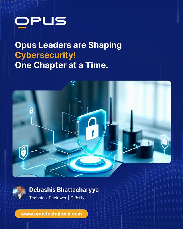 Debashis, our Tech Consulting Leader, added another feather to his cap, contributing as a #technicalreviewer for “Intelligent Continuous Security” by Marc Hornbeek, published by O’Reilly.

📘Get the book: a.co/d/ch80Wbq
🔗 Get the Opus Edge: opustechglobal.com/contact/