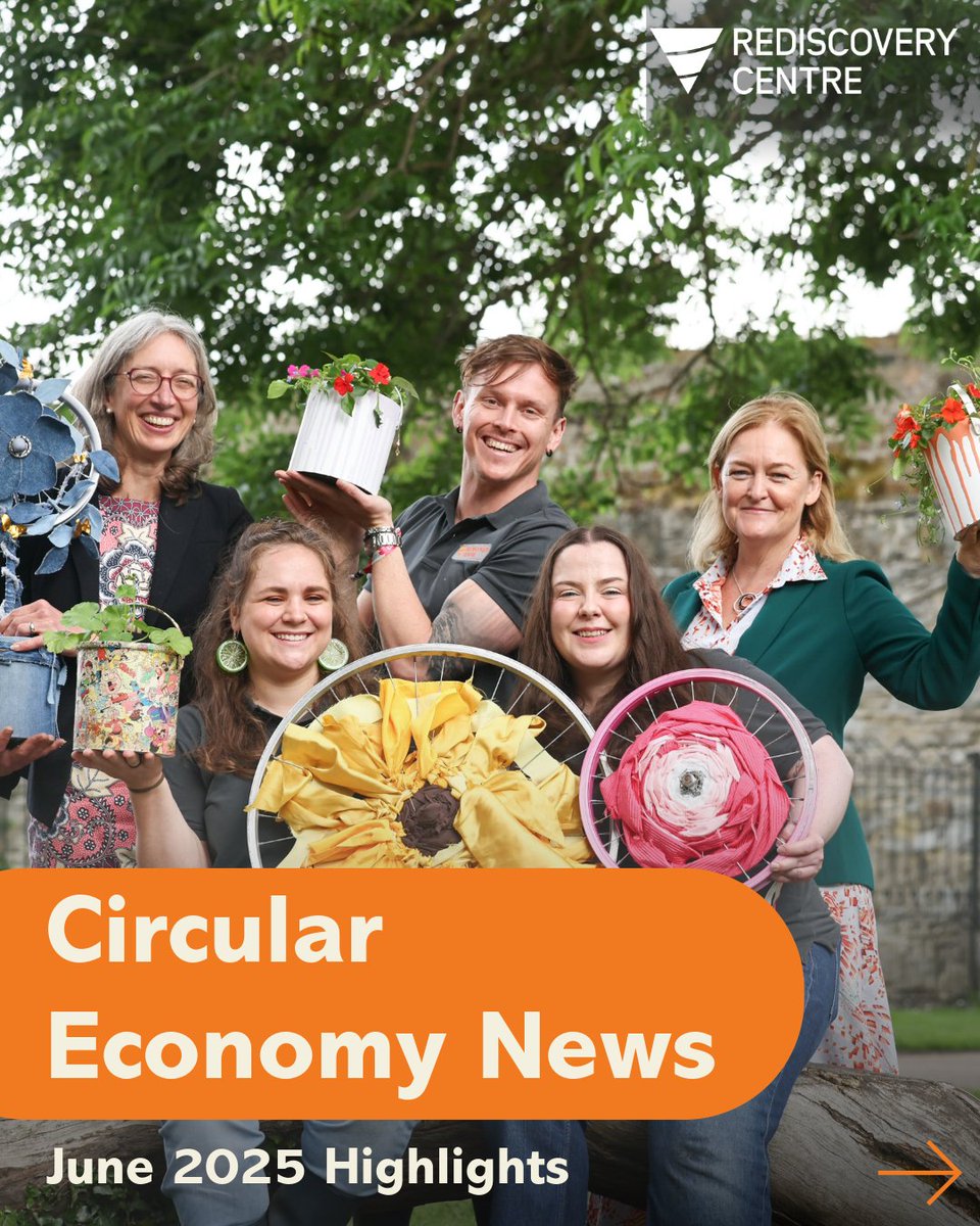 RediscoveryCtr's tweet image. After the Solstice: Welcome to June’s Circular Economy Newsletter 👇
ow.ly/x3fV50WjBxK

#CircularEconomyNews #LetsGetCircular #CENews #CircularEconomy #CircularEconomyIrl #Reuse #Circular #Community #Dublin #RediscoveryCentre #Ballymun #Upcycle