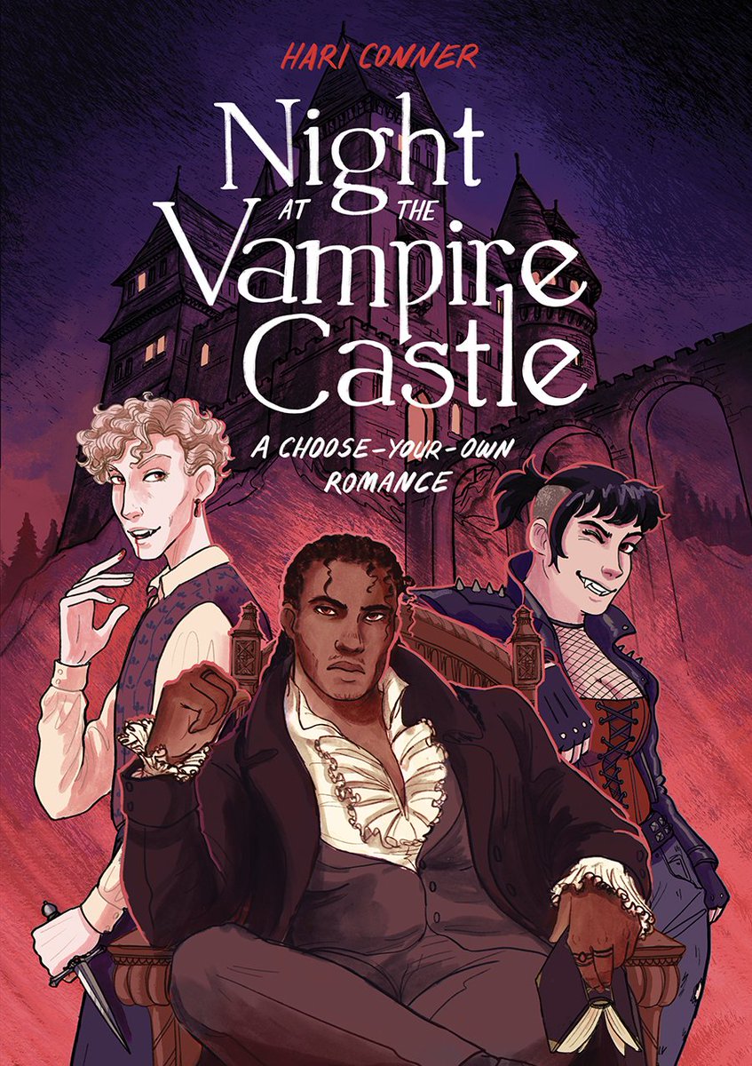 hattersarts's tweet image. I have an illustration in Hari Conner&apos;s sexy new vampire Choose-Your-Own-Romance book!

check it out for pre-order here B)
hari-illustration.com/natvc