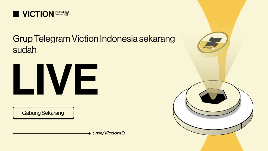 VictionID's tweet photo. 🚀 Grup Telegram Viction Indonesia Sudah LIVE! 🥳

✨ Buat temen-temen yang suka tanya dan cari info menarik tentang Viction nih, langsung cuss aja 😉

▫️ Update berita terbaru tentang Viction
▫️ Info bounty yang menarik
▫️ Diskusi sesama user dan creator
▫️ Insight baru terkait Web3 dan crypto

Jangan sampai ketinggalan info pentingnya yaa! 
📲  Link: https://t.co/E8GFEECK7N