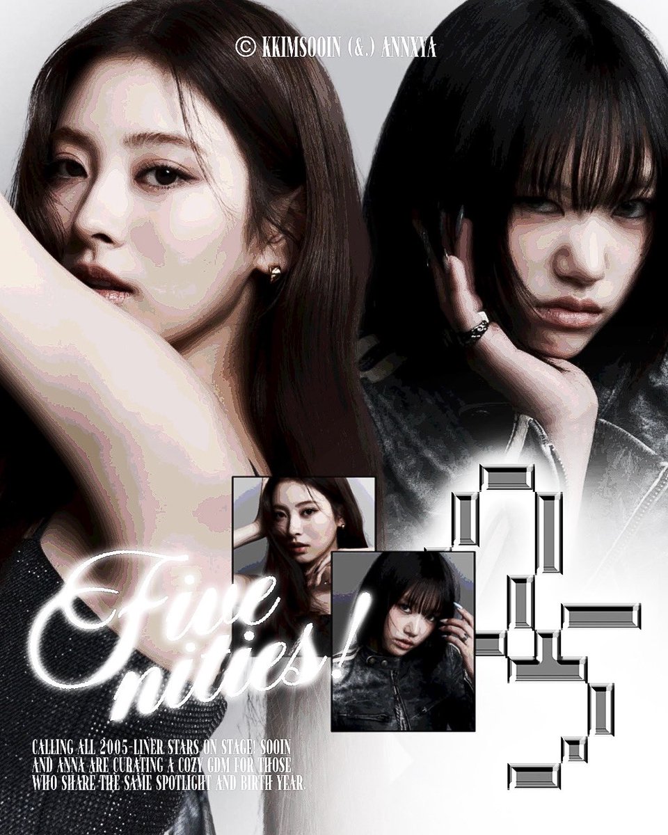 Spread the word, lovely souls! ☎️ Calling out the 2005 pals sround, here’s your moment to shine with us <Fivenities>. Check the taken list on the picture, and if you’re interested; Do retweet this and Reply with your Muse name. See you soon!