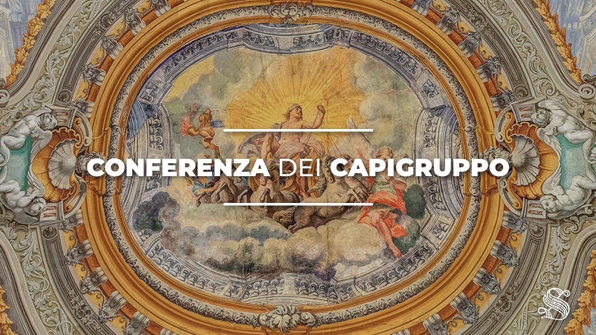 SenatoStampa's tweet photo. La Conferenza dei #Capigruppo è convocata mercoledì 2 luglio alle 14.15 https://t.co/oRikvt9Ixi