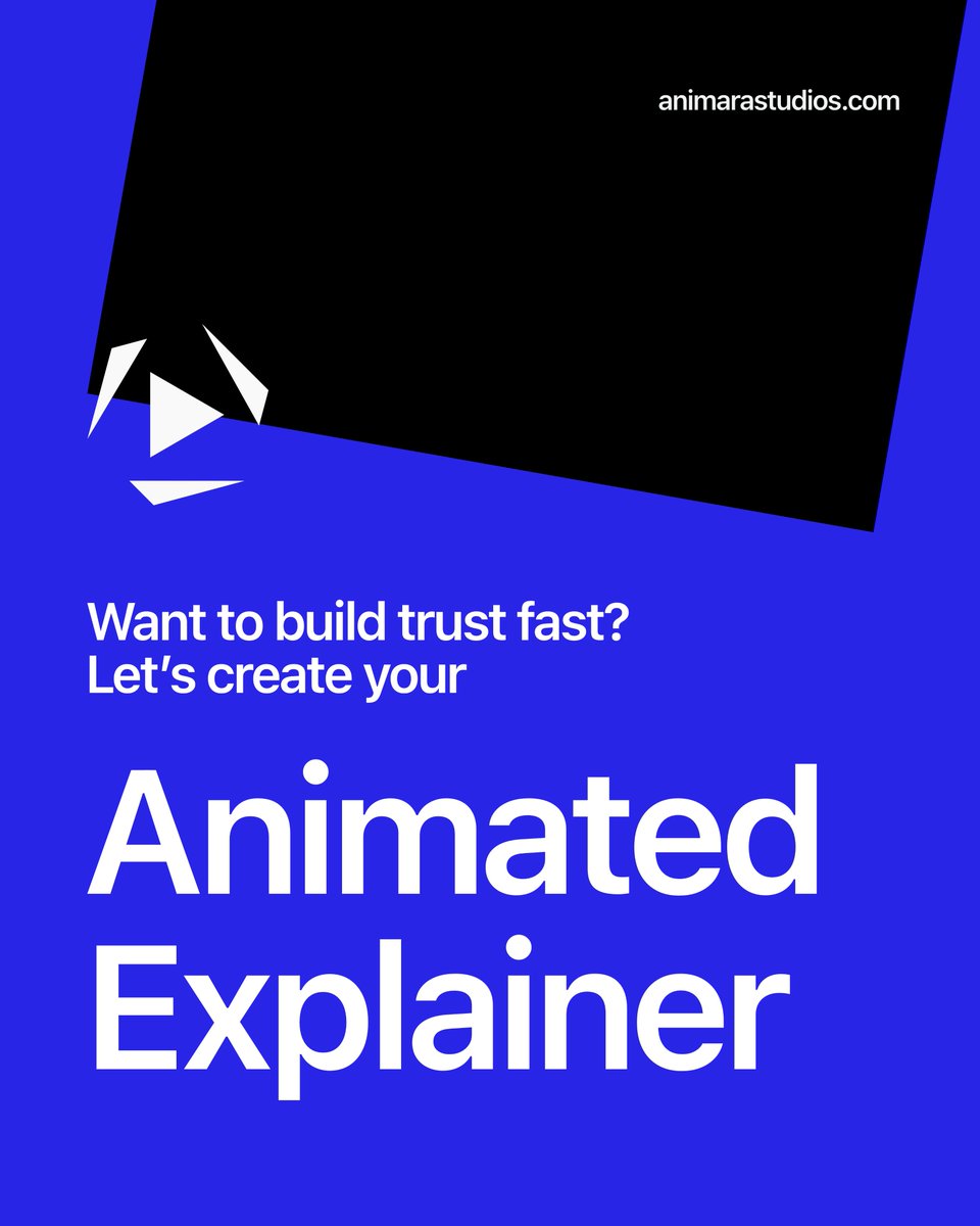 AnimaraStudios's tweet photo. Trust is everything in regulated sectors.

But long-form PDFs and dense text?
They’re losing your users.

✅ Visual > Jargon
✅ Emotion > Confusion
✅ Explainer videos = Trust

DM us to create a compliance-friendly video that actually connects.

#ExplainerVideo #VideoExplainer https://t.co/3Vq7AKo5Dm