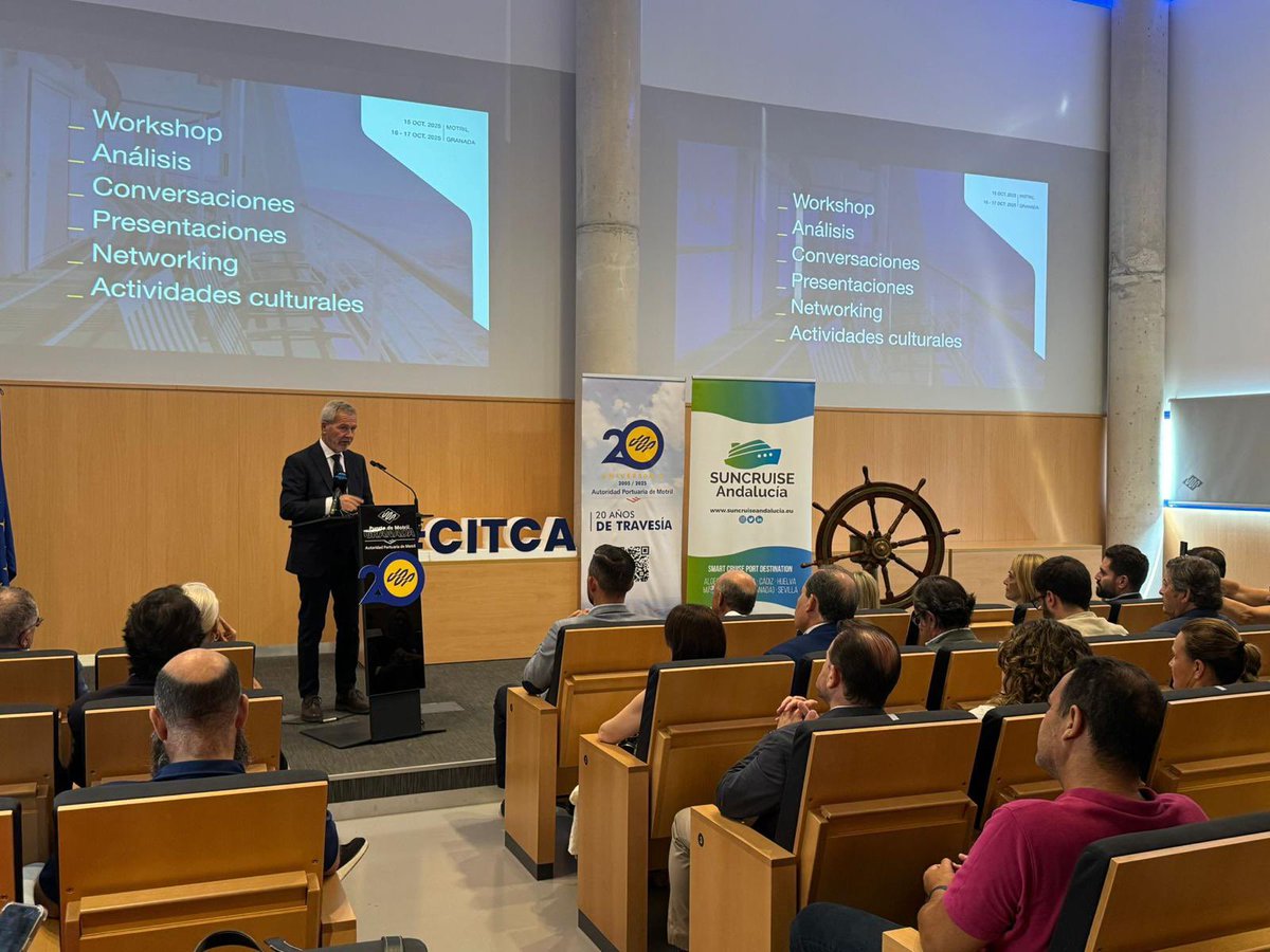 puertodemotril's tweet image. Motril y Granada sede CITCA 2025: una oportunidad para analizar y reflexionar sobre el presente y el futuro del turismo azul. Las navieras más importantes se darán cita del 15 al 17 de octubre en las aguas cálidas y cristalinas de la Costa Tropical y la monumentalidad de Granada