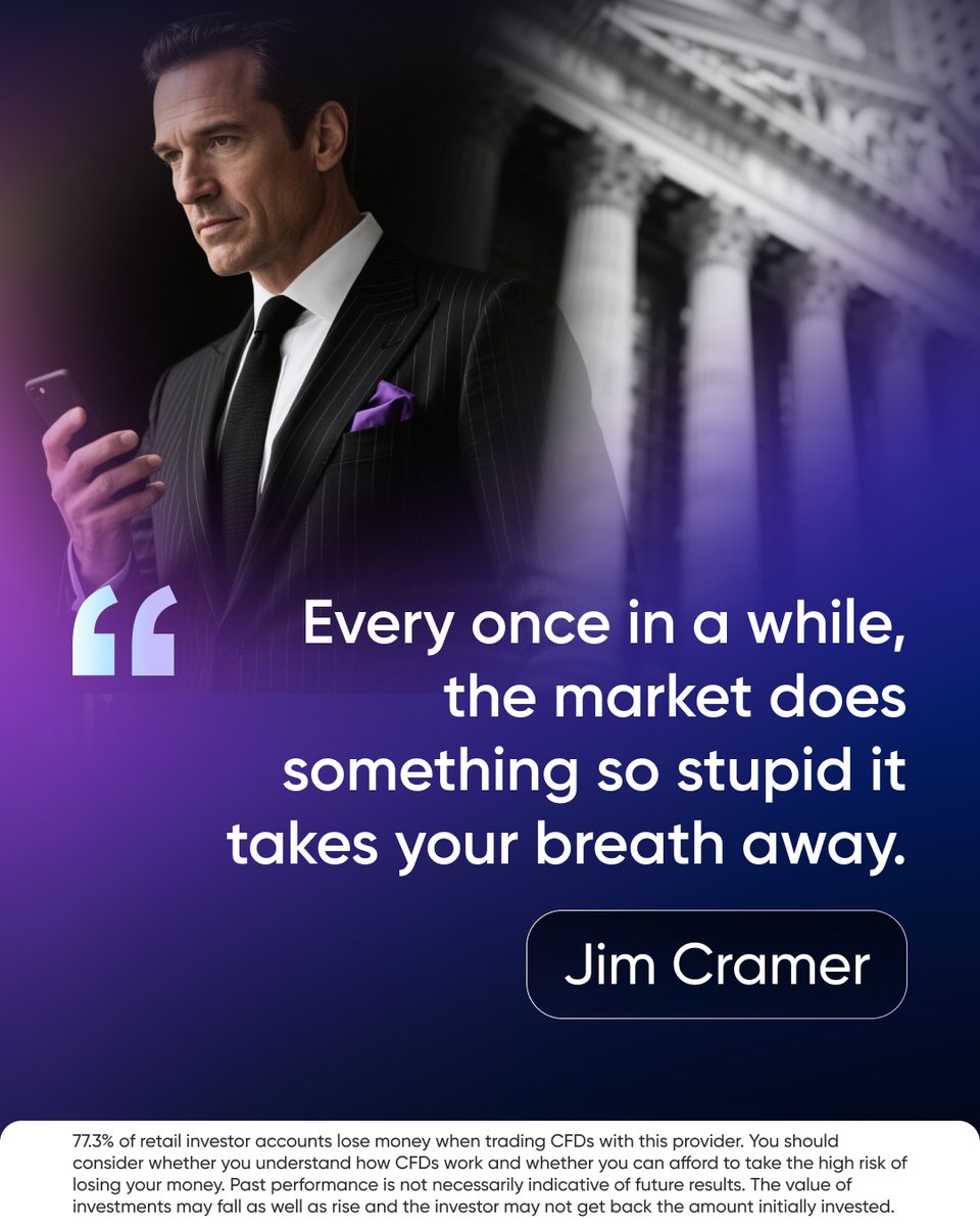 Markets can be unpredictable, irrational, even wild—but with the right strategy, even chaos creates opportunity. 🔄🧠

Navigate market volatility with insight and control. Markets.com supports your trading journey every step of the way. ✨
🔗 app.markets.com/app-tw-main