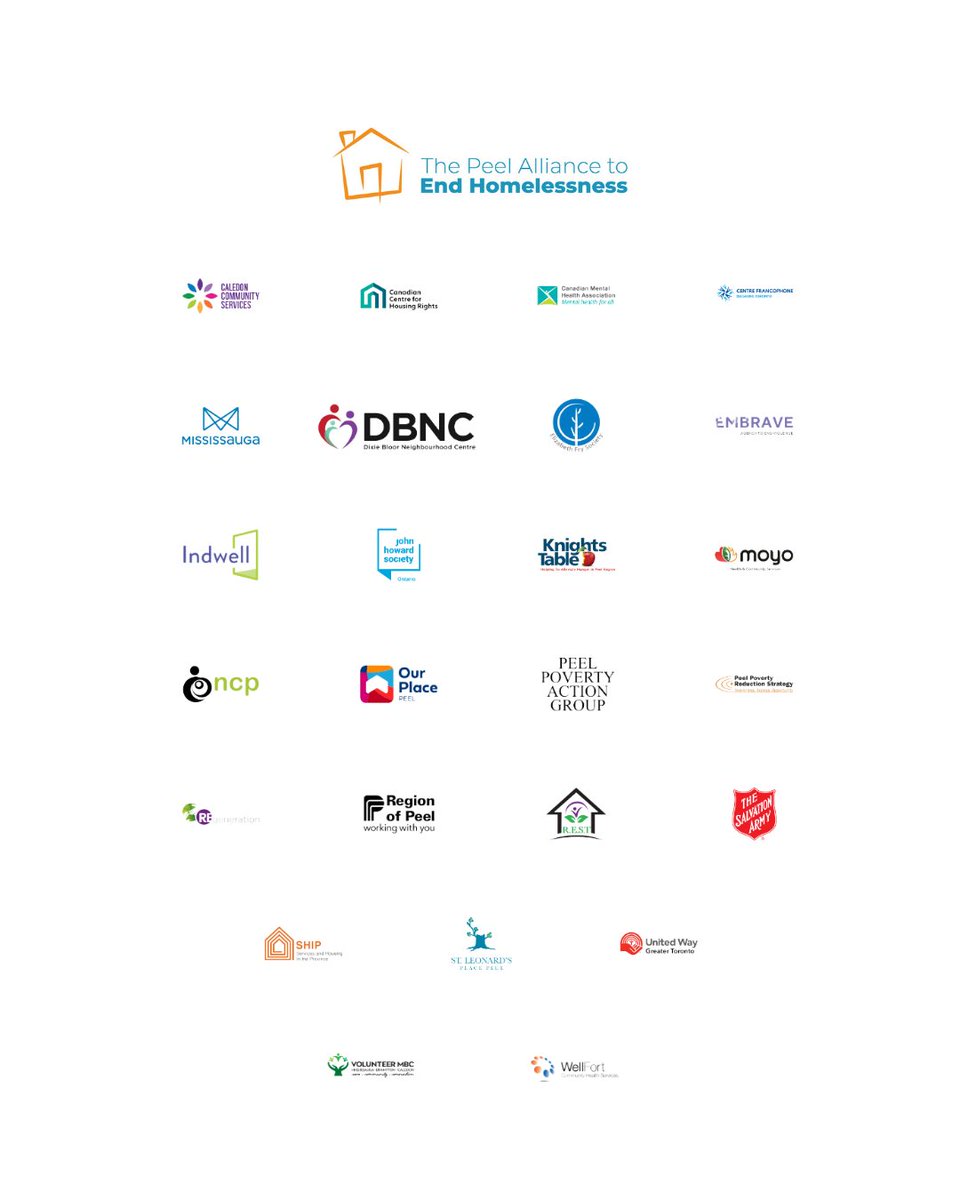 Together, we advocate for systems change using a collective impact framework to establish a coordinated system of care approach to end homelessness in Peel.