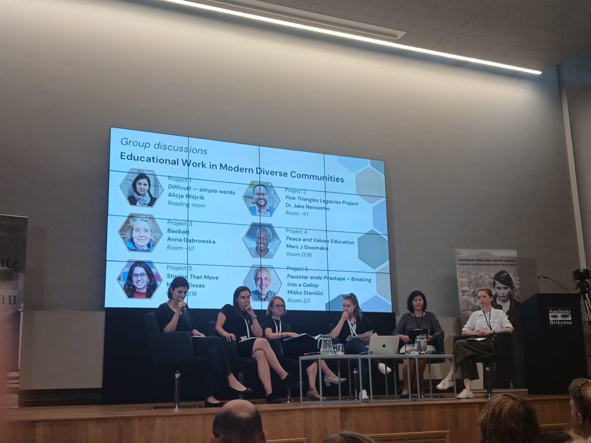 VoicesoftheHolocaust (@voices_news) on Twitter photo Cate Hollis <a href="/Voices_Cate/">Cate Hollis</a> (our Artistic Director and Education Lead) spent Day 2 at the REmember <a href="/AuschwitzMuseum/">Auschwitz Memorial</a> International Educational Conference in Poland. Cate listened to various panel sessions and attended important seminars on #Holocaust education and memory. Cate Hollis <a href="/Voices_Cate/">Cate Hollis</a> (our Artistic Director and Education Lead) spent Day 2 at the REmember <a href="/AuschwitzMuseum/">Auschwitz Memorial</a> International Educational Conference in Poland. Cate listened to various panel sessions and attended important seminars on #Holocaust education and memory.