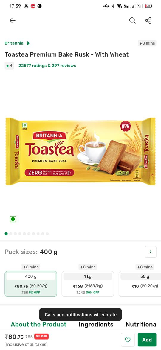 RahulSharmaHere's tweet photo. Is it a new #scam in town?? @bigbasket_com listing and selling product more than its MRP https://t.co/j69cizgmEe